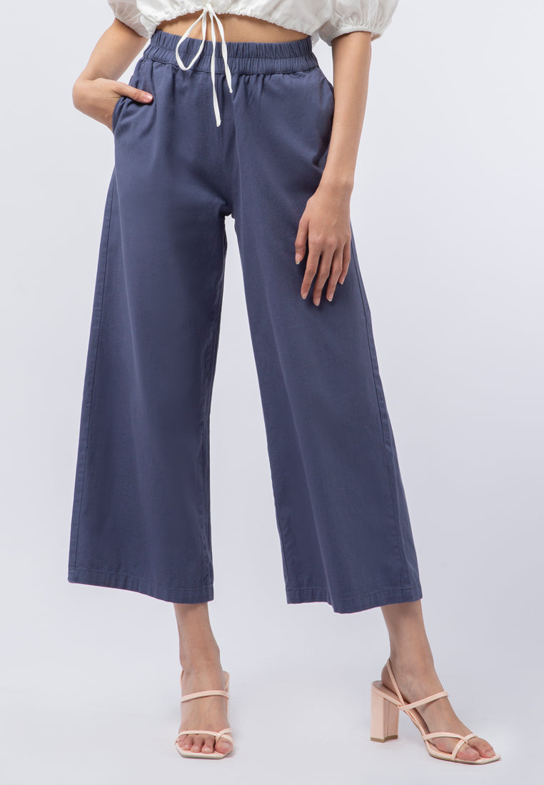 Linen Look Cullotes