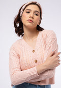 Button Up Crop Cardigan