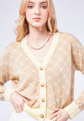 Floral Printed Long Sleeve Cardigan