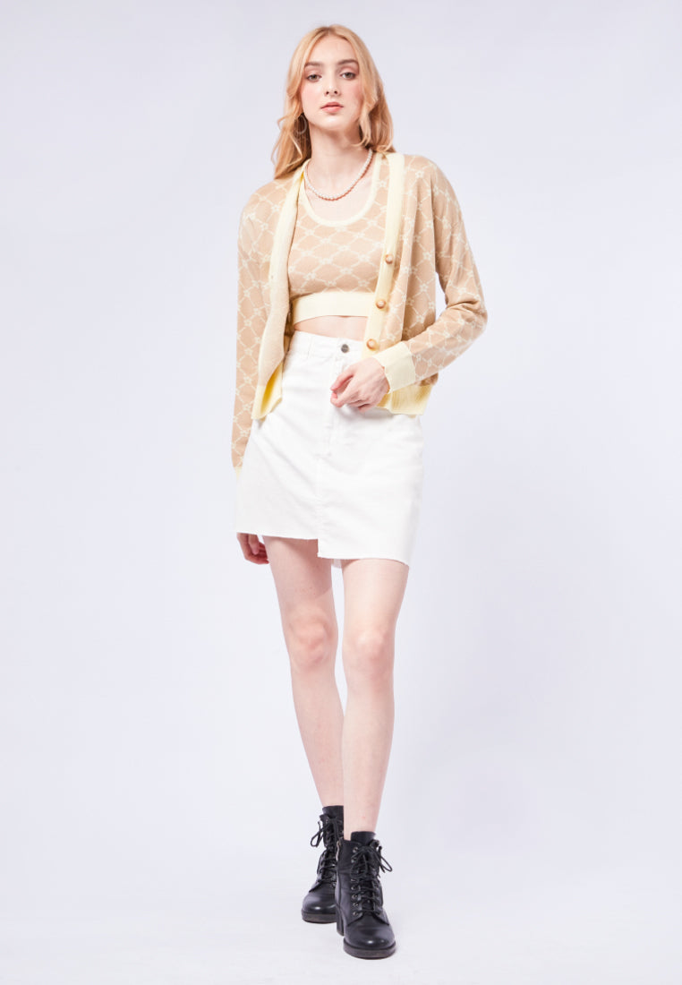 Floral Printed Long Sleeve Cardigan