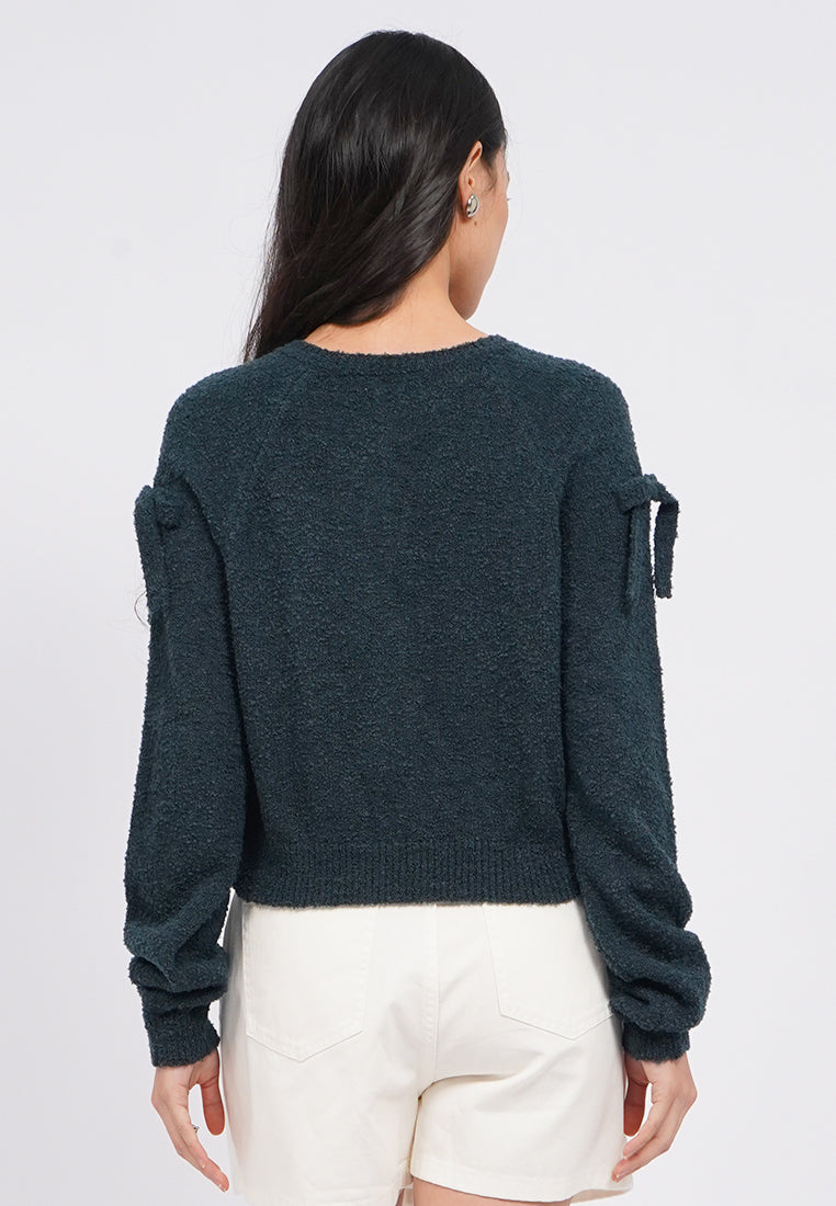 Long Sleeve Brushed Cardigan