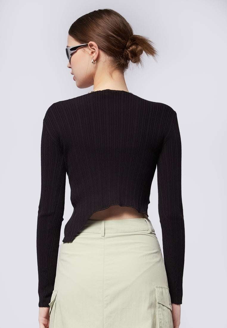 Asymmetrical Cut Out Top