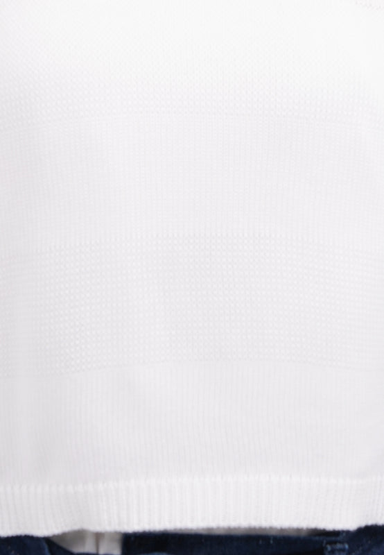 Long Sleeve Textured Knit Sweater