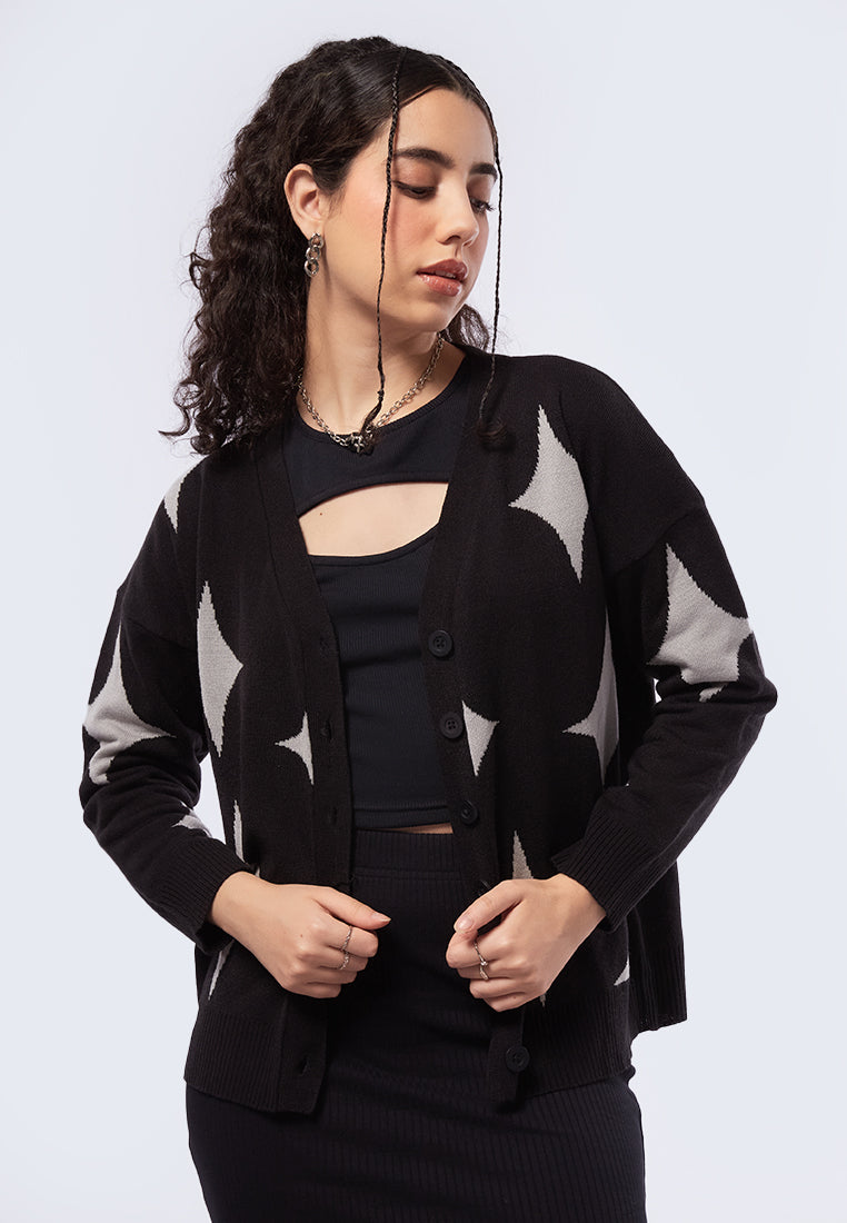 Oversized Twinkle Cardigan