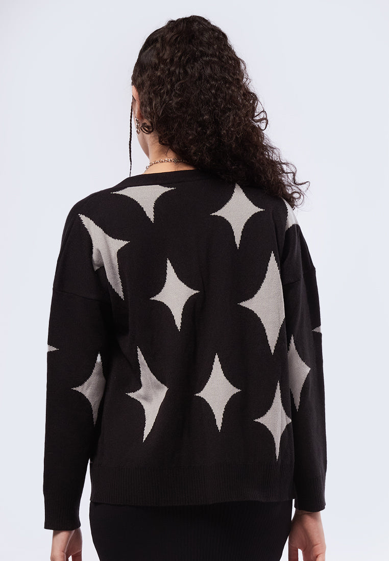 Oversized Twinkle Cardigan