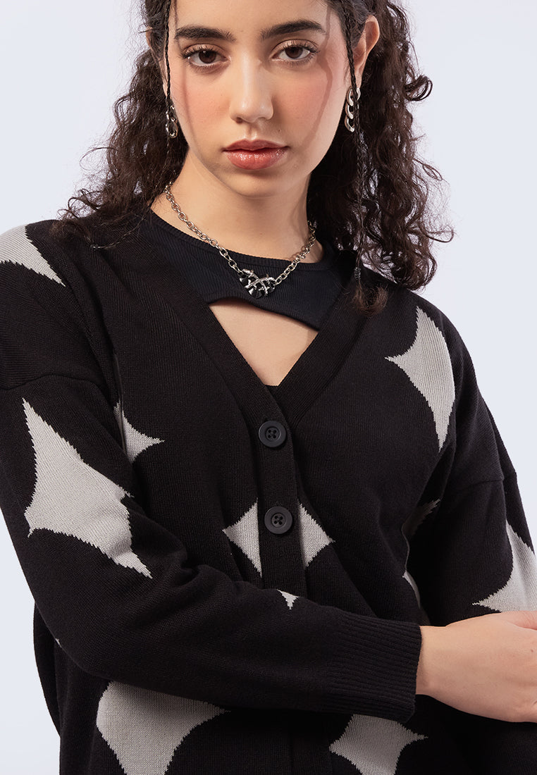 Oversized Twinkle Cardigan