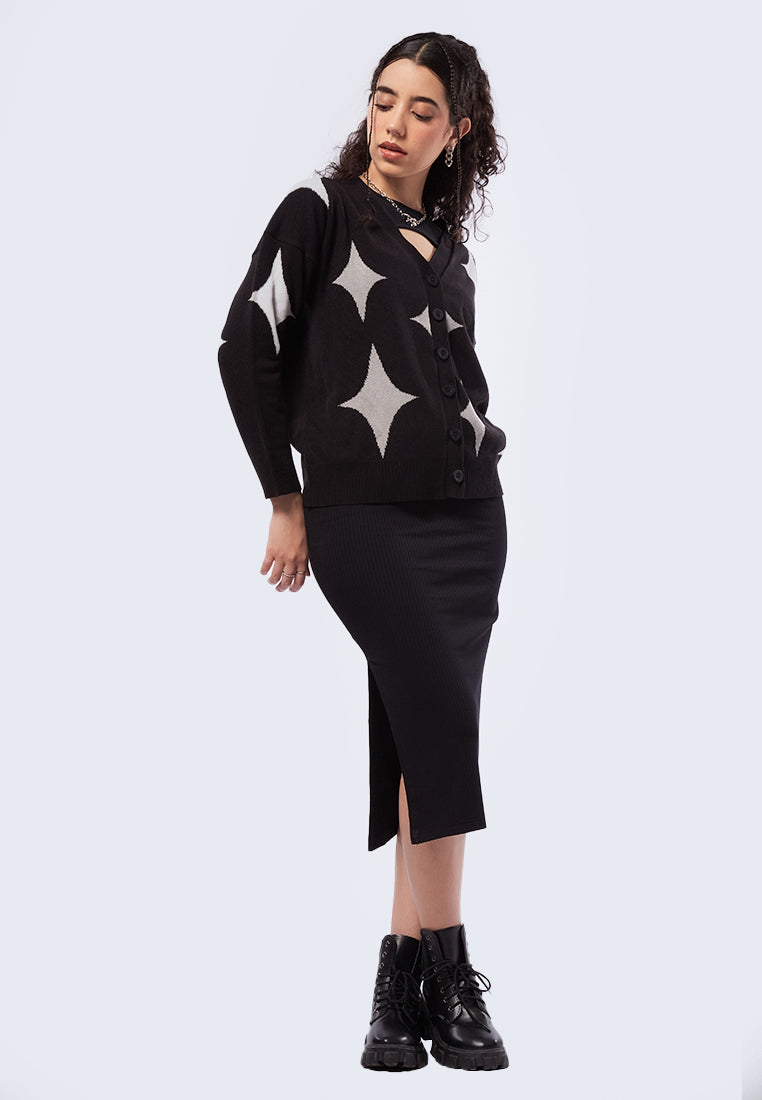 Oversized Twinkle Cardigan