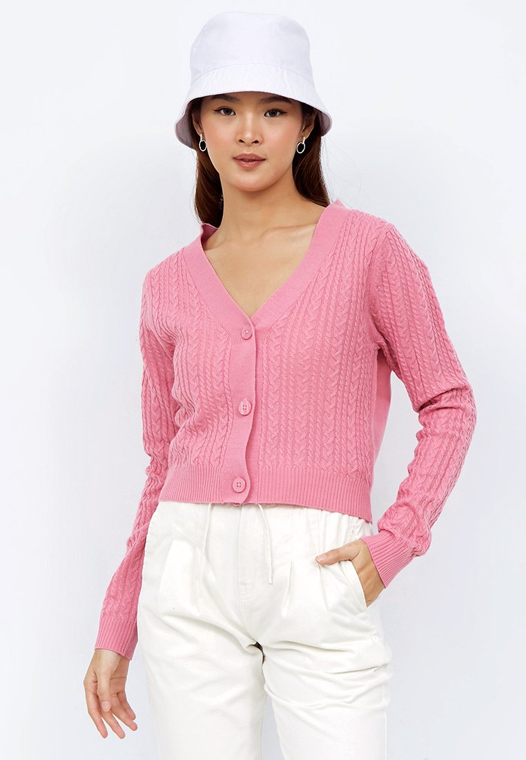 Textured Knit Cardigan
