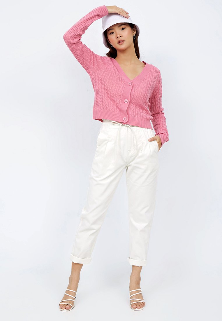 Textured Knit Cardigan