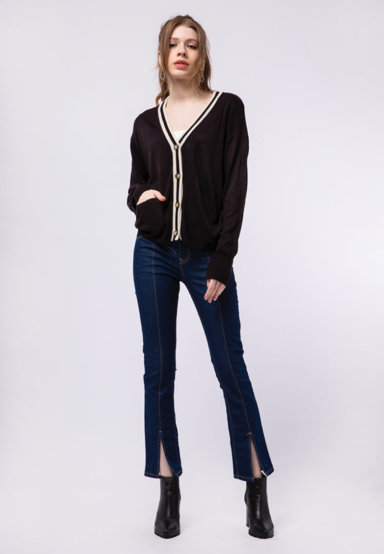 Slouchy Knit Cardigan