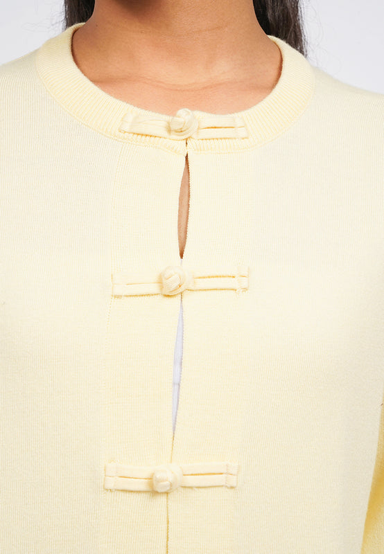 Oversized Cheongsam Cardigan