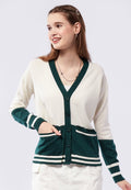 Colorblock Boyfriend Cardigan