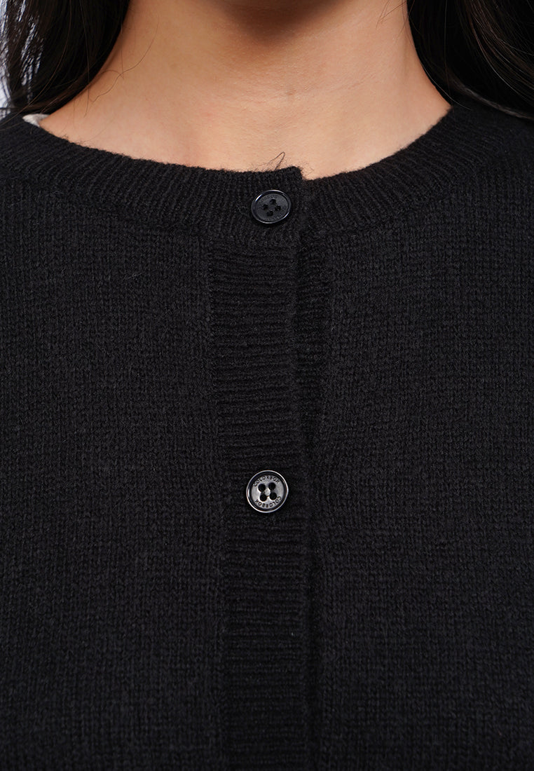 Long Sleeve Brushed Cardigan