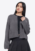 Long Sleeve Brushed Cardigan