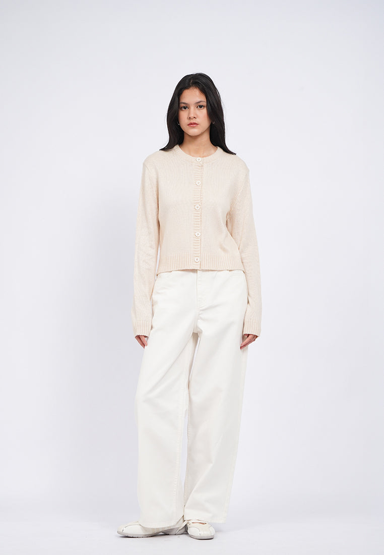 Buttoned Up Long Sleeve Cardigan