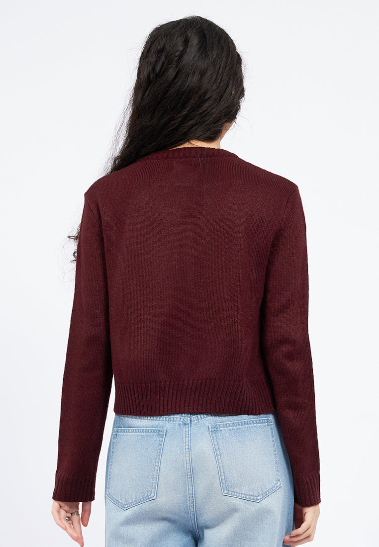 Buttoned Up Long Sleeve Cardigan