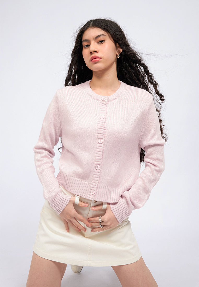Buttoned Up Long Sleeve Cardigan