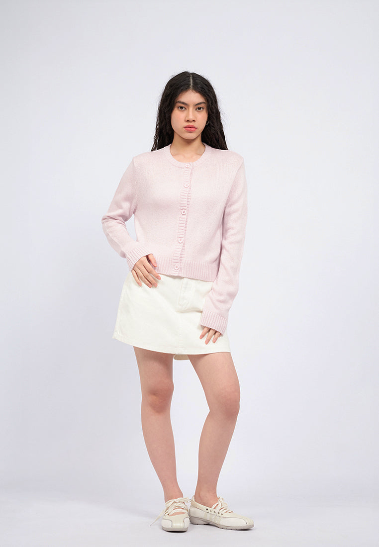 Buttoned Up Long Sleeve Cardigan