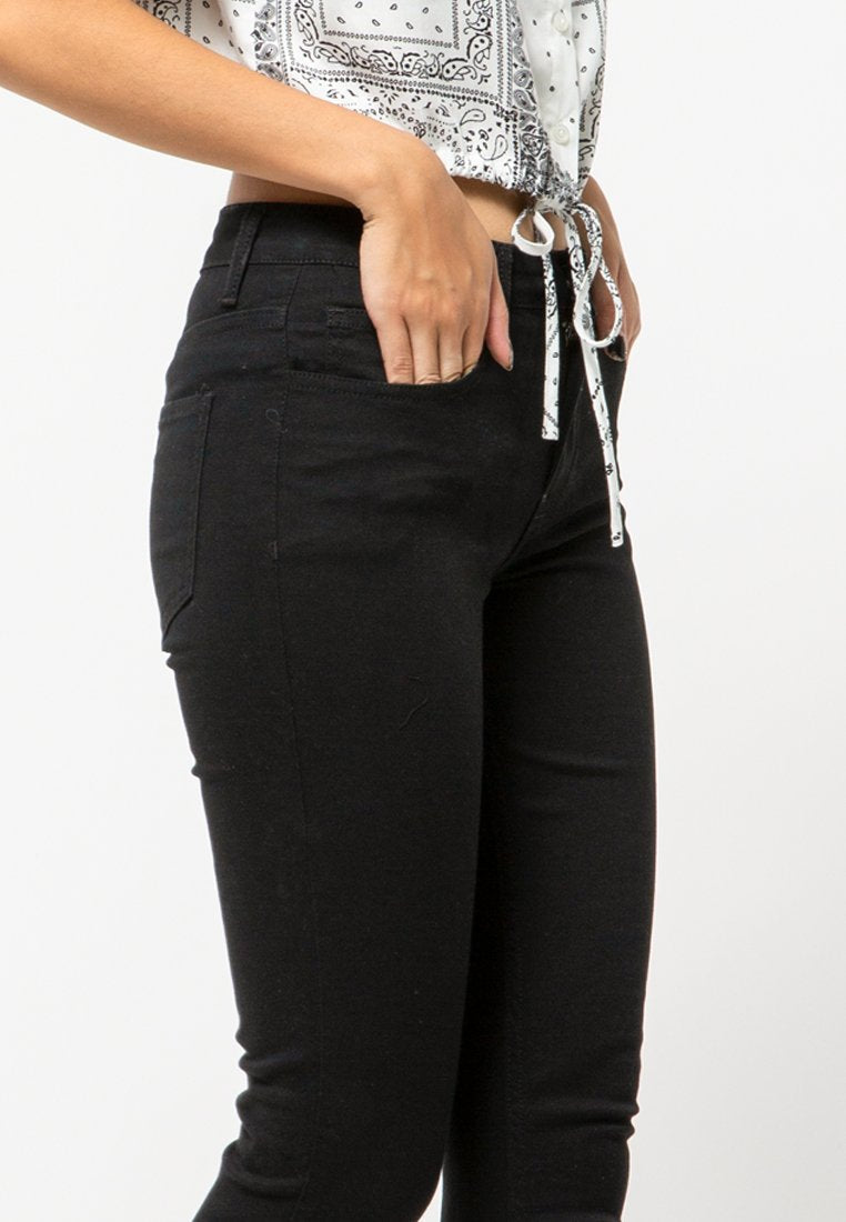 Capri Denim Pants