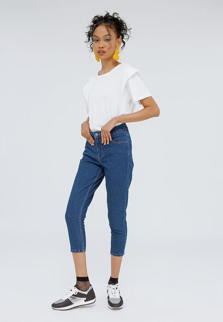 Capri Denim Pants