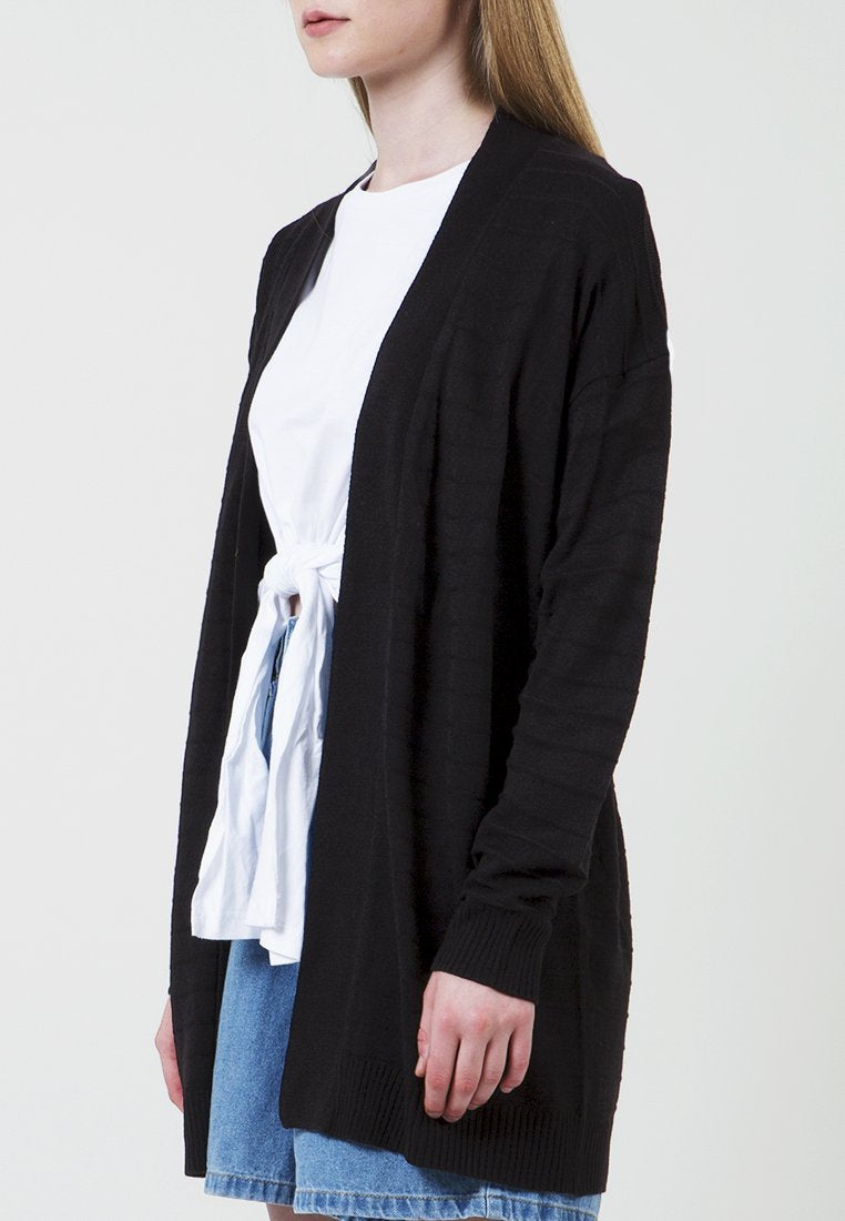Black Loose Cardigan