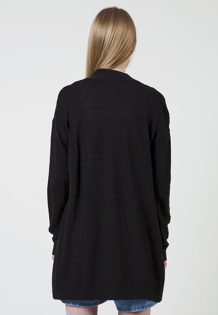 Black Loose Cardigan