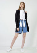Black Loose Cardigan
