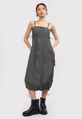Parachute Sleeveless Midi Dress