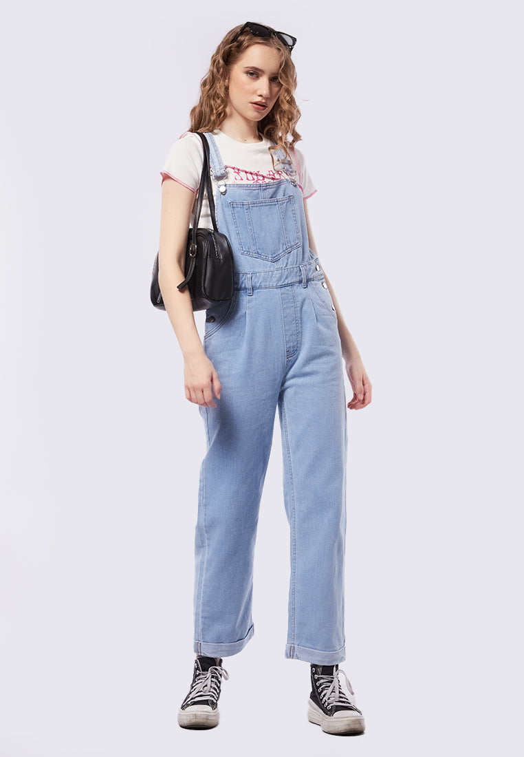 Long Denim Dungaree