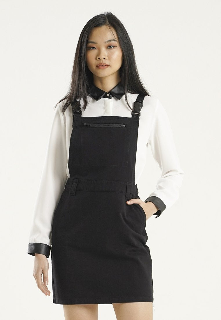 Denim Pinafore Dress