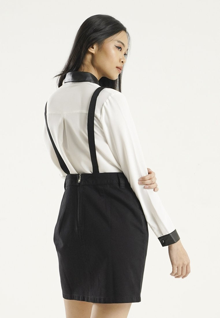 Denim Pinafore Dress