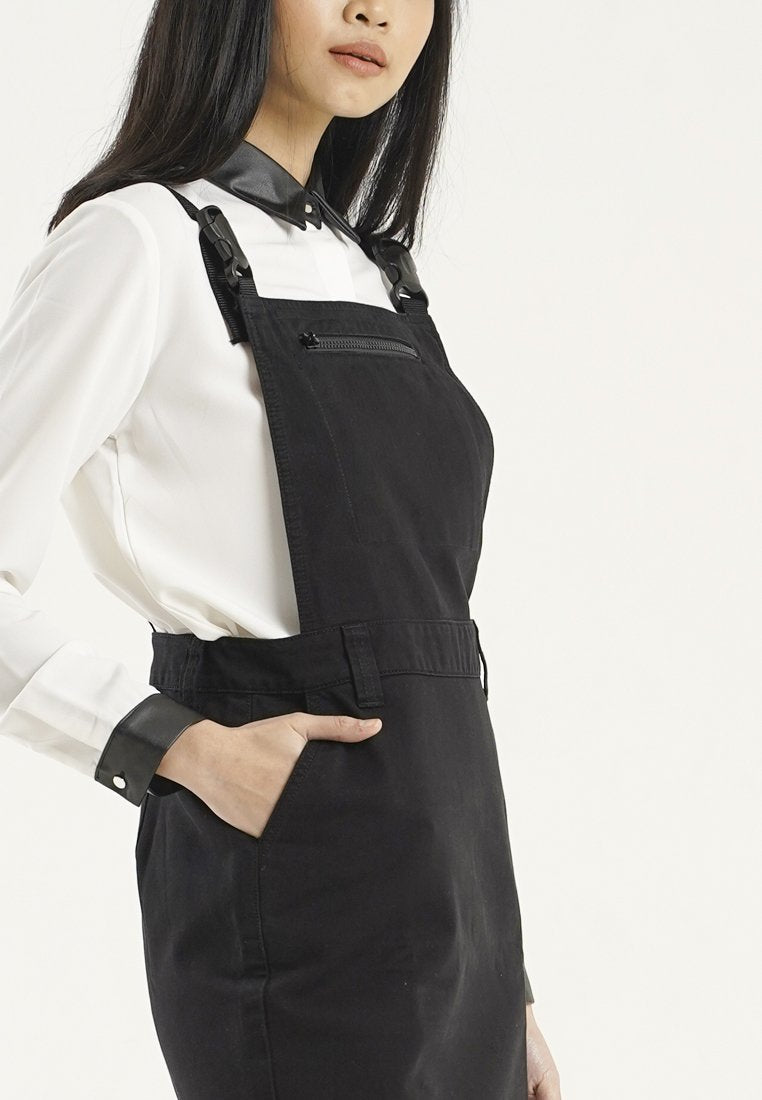 Denim Pinafore Dress
