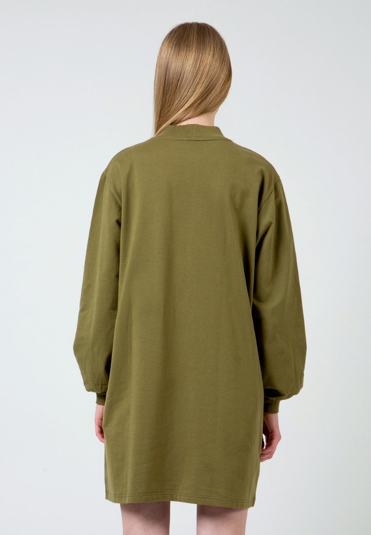 Olive Highneck Dress