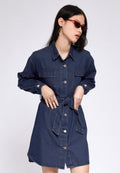 Denim Shirt Dress