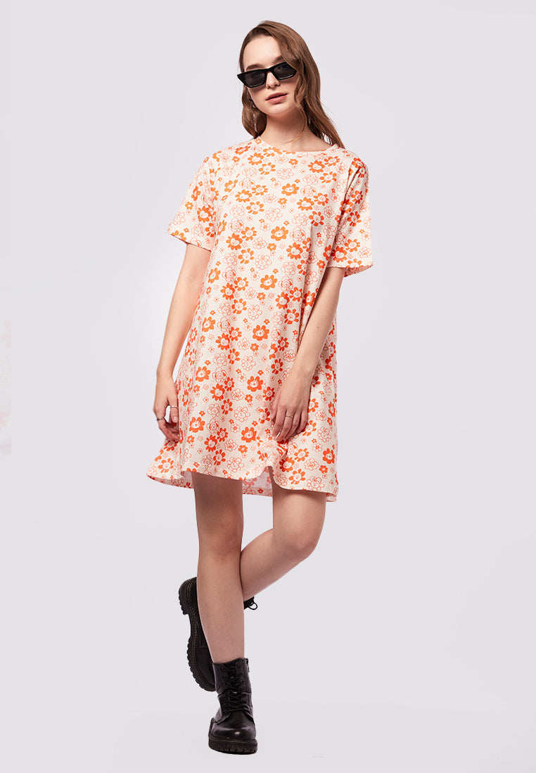 BT21 Printed T-Shirt Mini Dress