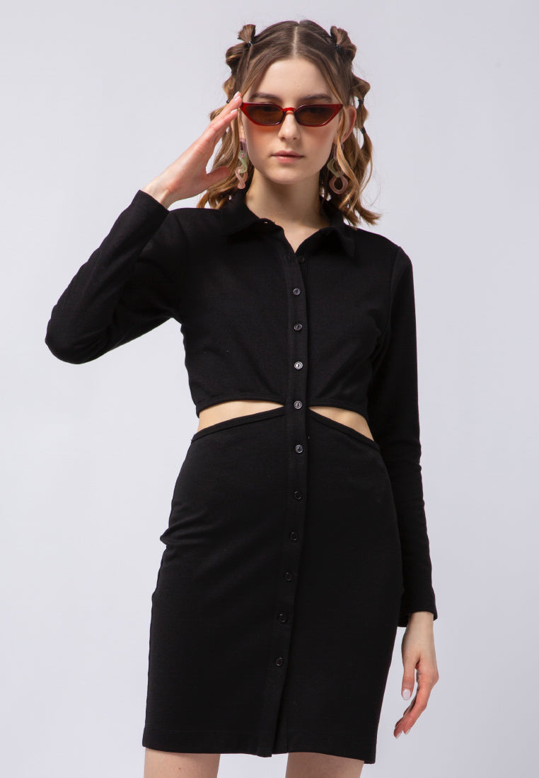 Cut Out Mini Dress