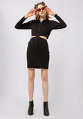Cut Out Mini Dress