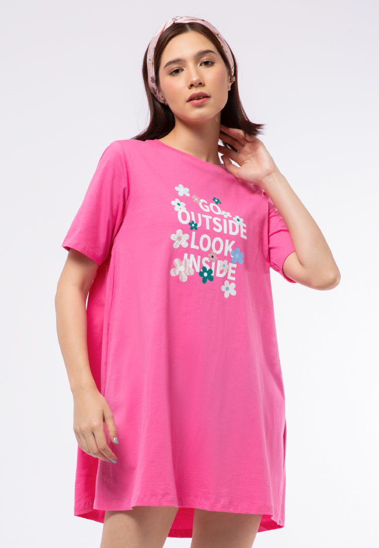 Graphic T-shirt Dress