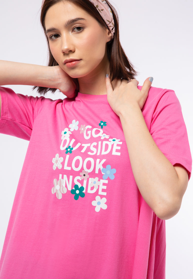 Graphic T-shirt Dress