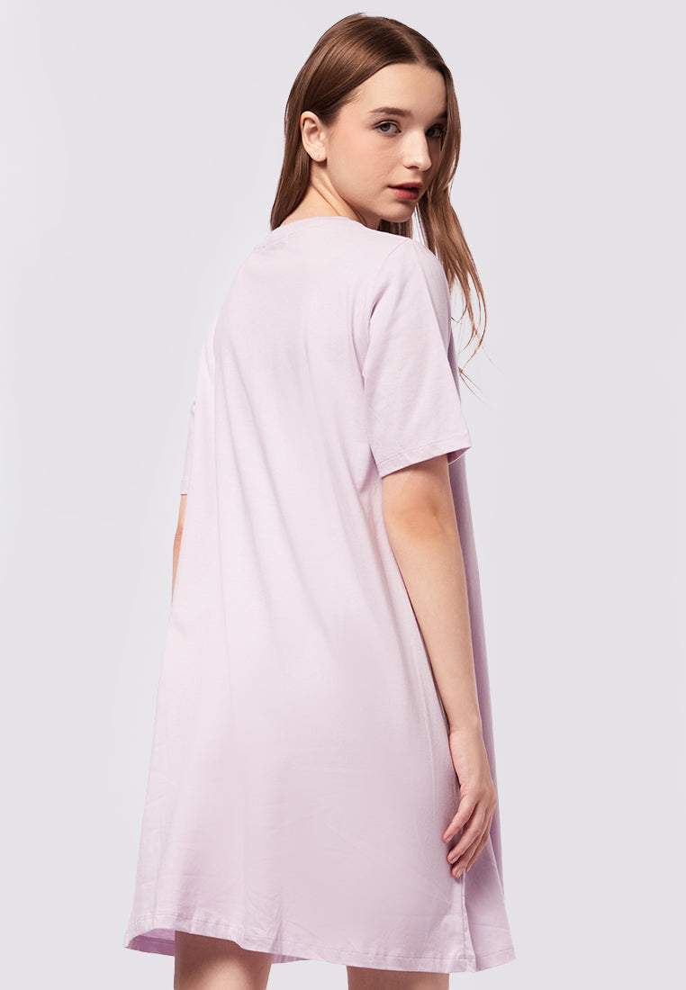 Graphic Mini Lounge Dress