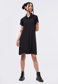 Collared A-Line Mini Dress