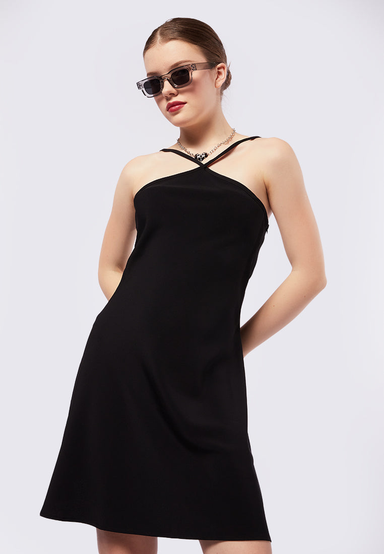 Halter Neck Mini Dress