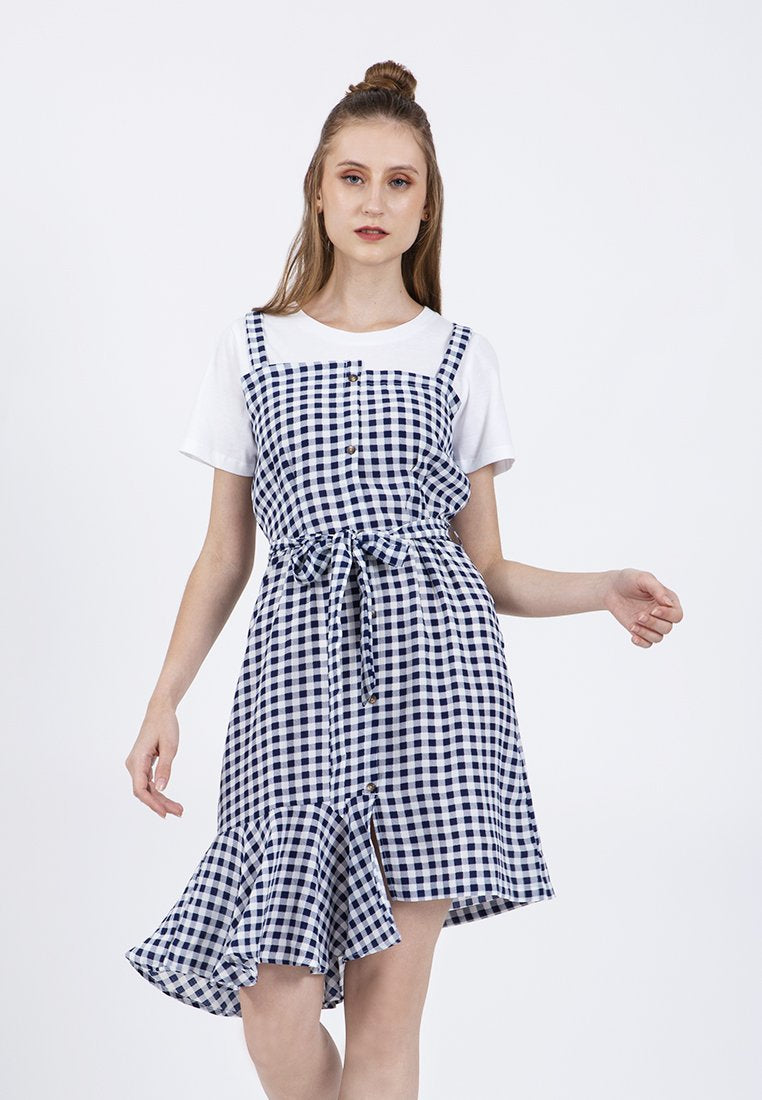 Printed Mini Dress