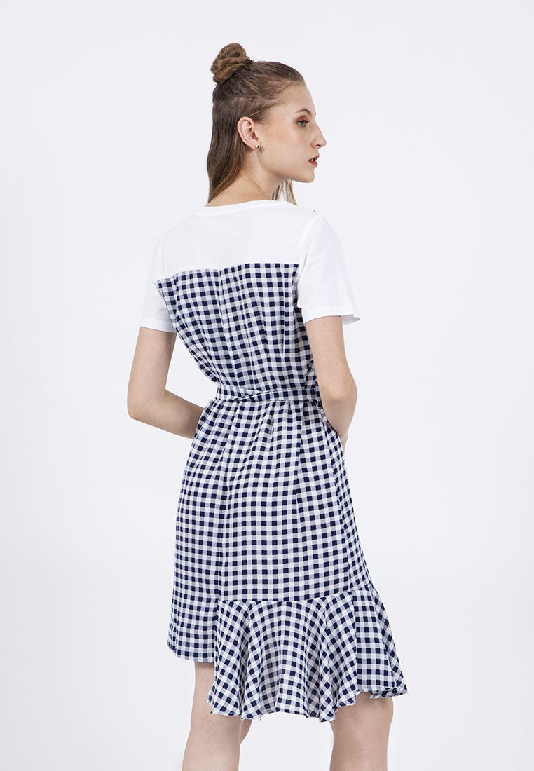 Printed Mini Dress
