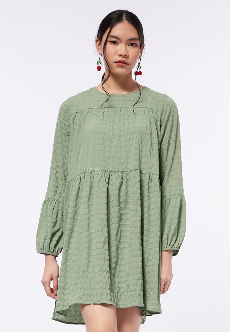 Tiered Swing Mini Dress