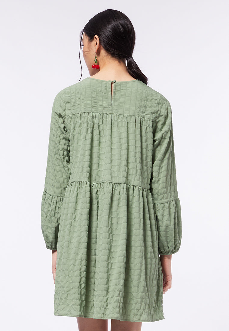 Tiered Swing Mini Dress
