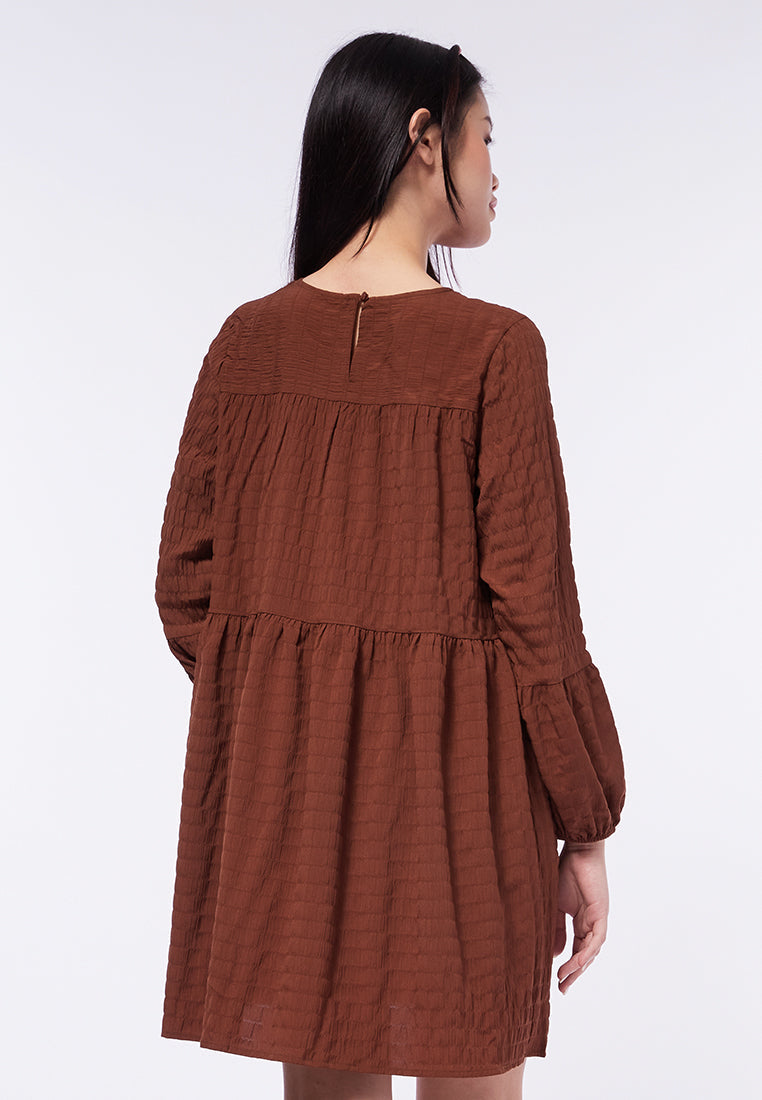 Tiered Swing Mini Dress