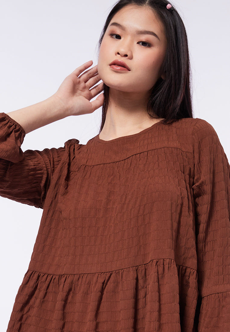 Tiered Swing Mini Dress