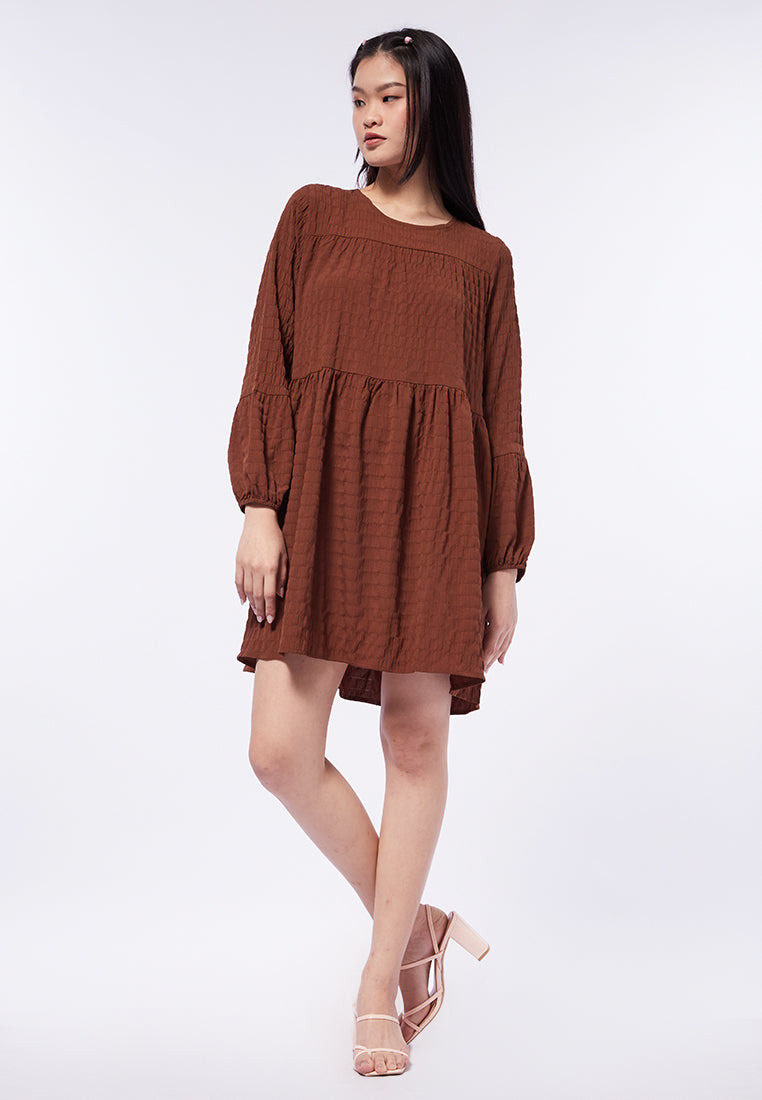 Tiered Swing Mini Dress