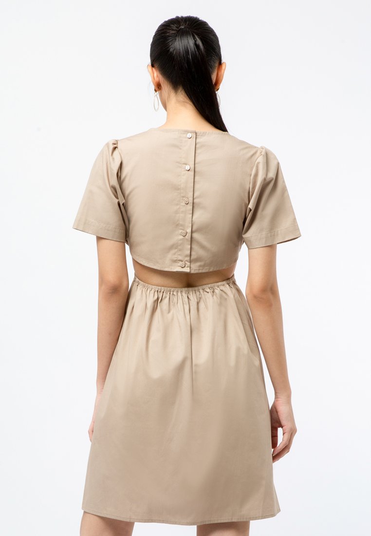 Cut Out Midi Dress